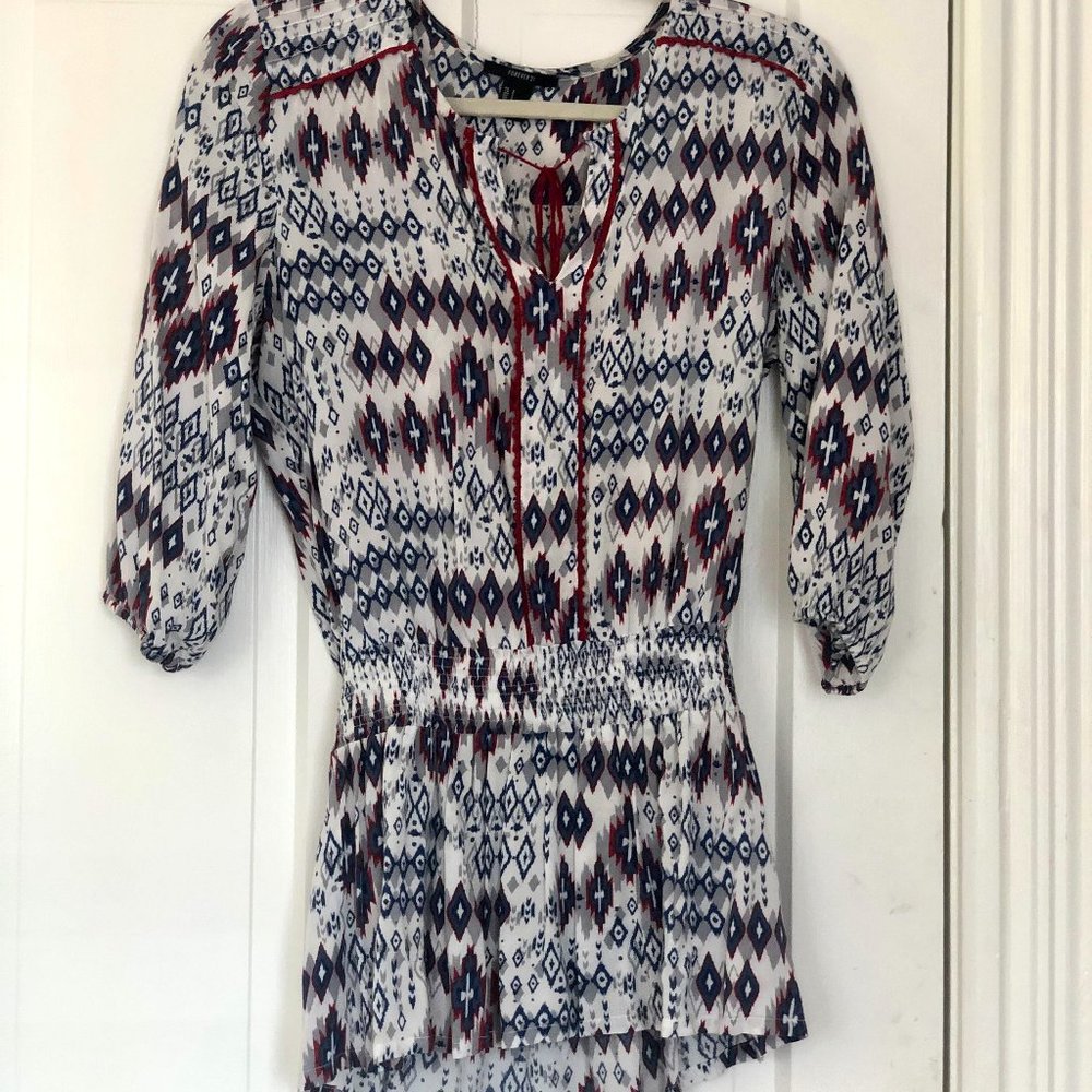 Forever 21 Peasant Blouse/Tunic (Size S)